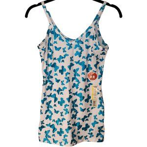 💲⬇️Reversible tank w/shimmery butterflies